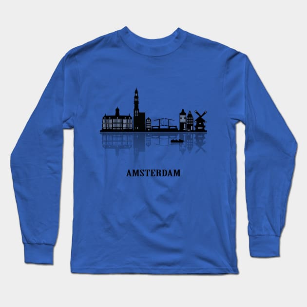 I Am Dutch Long Sleeve T-Shirt by Acinony